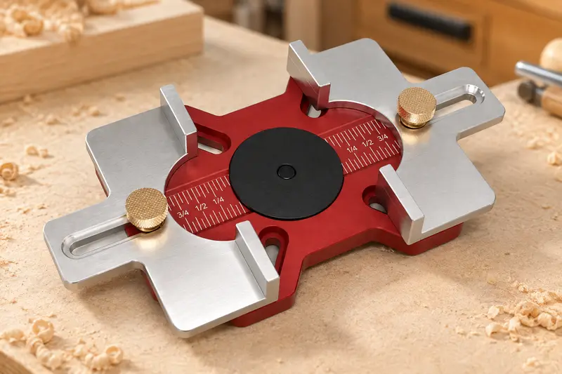 Router Mortising Jig details