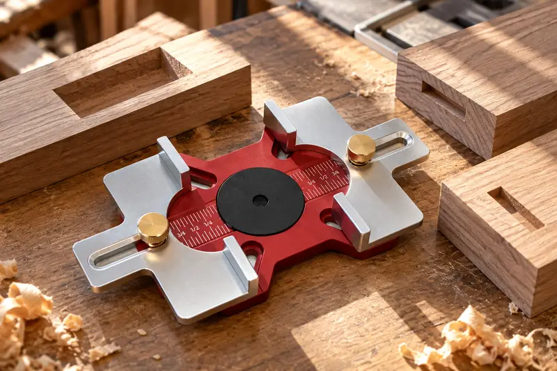Router Mortising Jig — Varying Recess Requirements