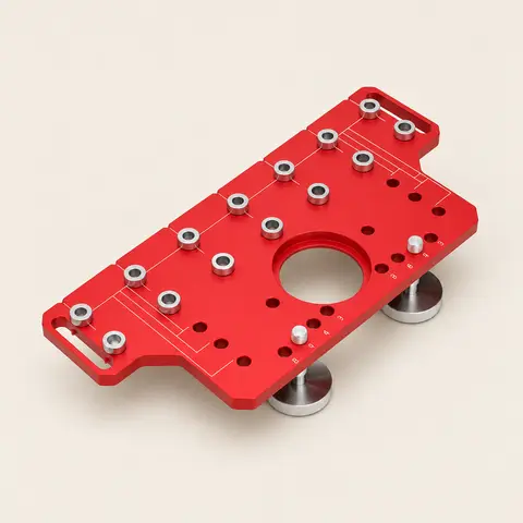 Cabinet Hinge Drilling Jig