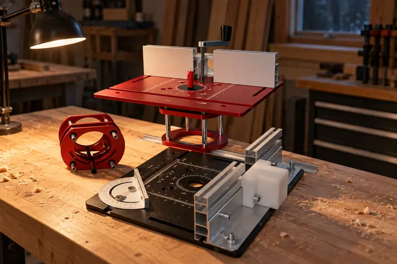 Router Table Lift — Dim Bench Preparation