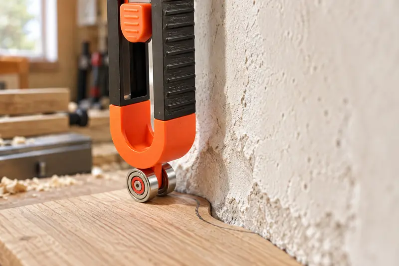 Adjustable Contour Scribing Tool — Uneven Wall Layout