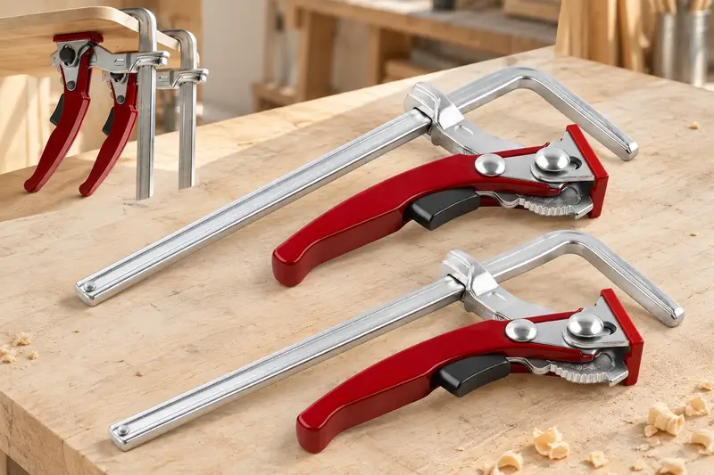 Ratchet Guide Rail Clamp details
