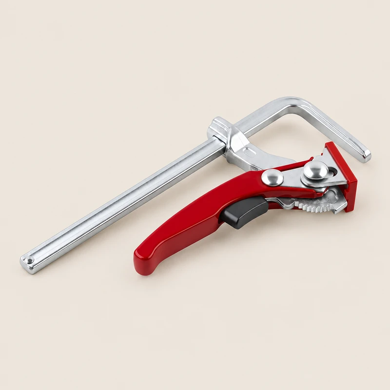 Ratchet Guide Rail Clamp