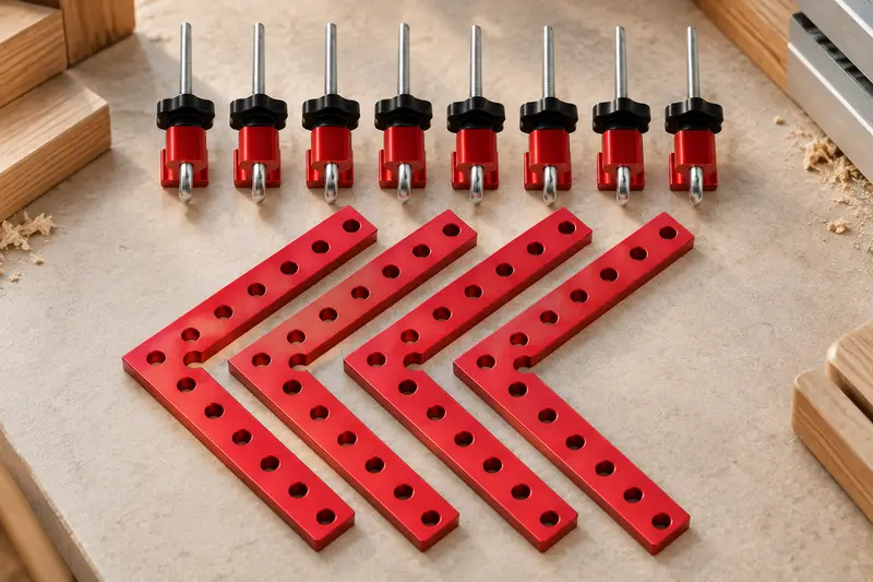Aluminum Positioning Squares details