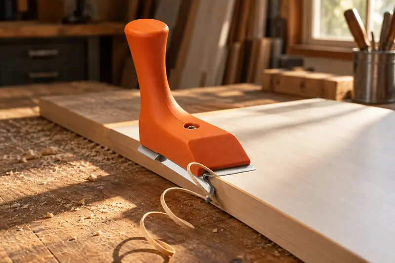 Handheld Edge Banding Trimmer — Dim Furniture Workspace