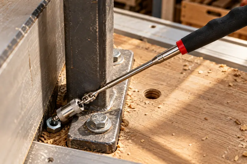 Telescoping Magnetic Pickup Tool — Dropped Nut Recovery