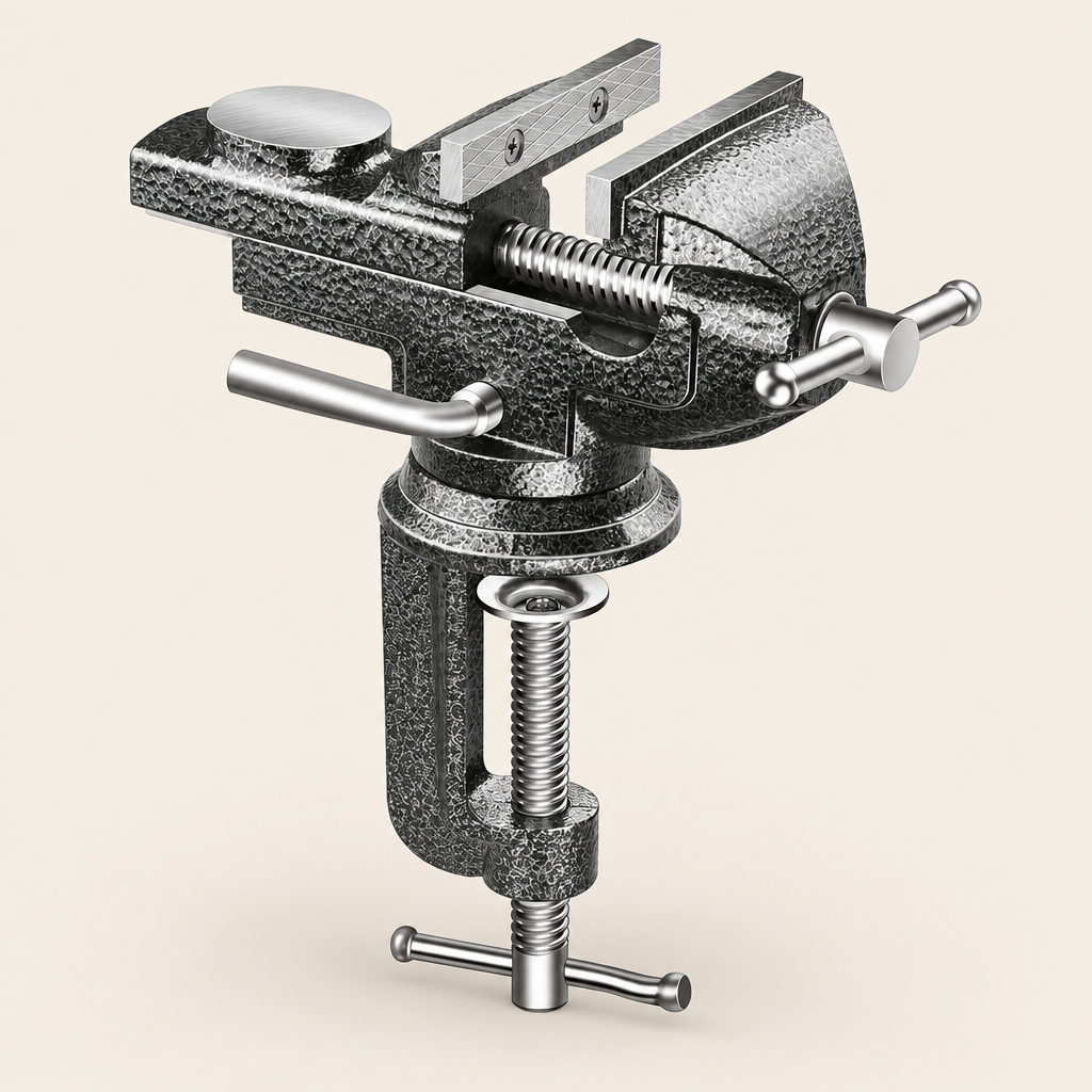 Clamp-On Bench Vise