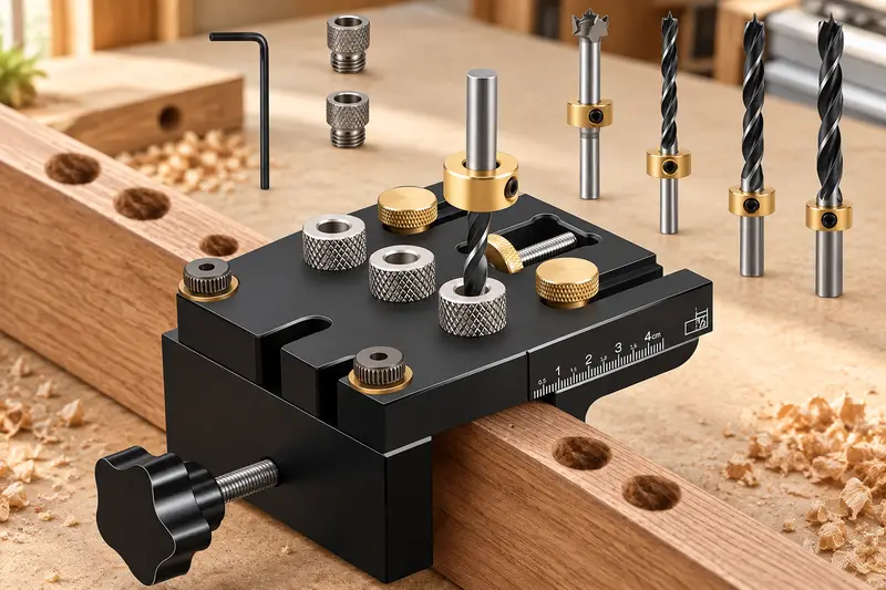 Self-Centering Dowel Jig details