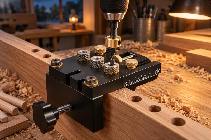 Self-Centering Dowel Jig — Evening Joinery