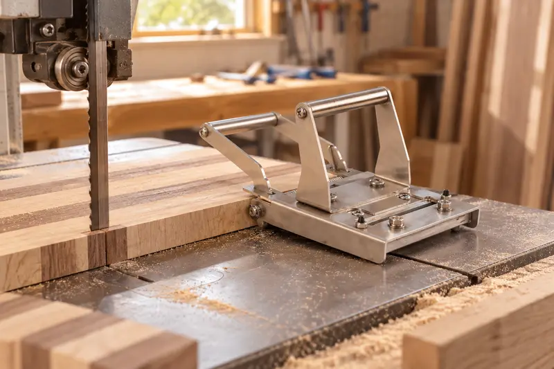 Edge Banding End Cutter — Dusty Shop Cleanup