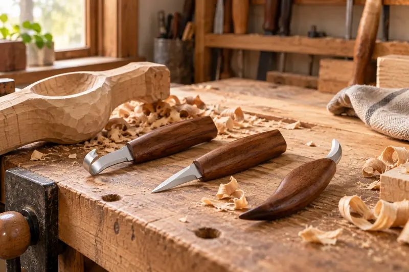 Wood Carving Knife Set — Limited Bench Space