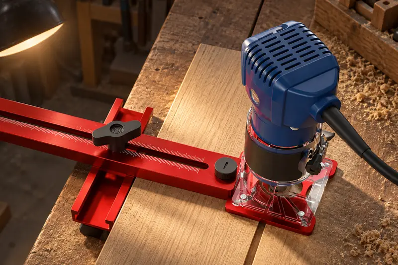 Router Cutting Guide — Dim Workshop Preparation