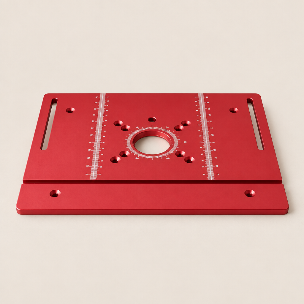 Aluminum Router Table Insert Plate
