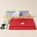 Red Plate Set