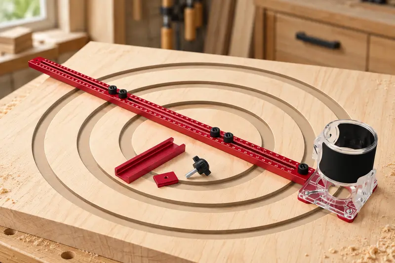 Router Circle Cutting Jig details