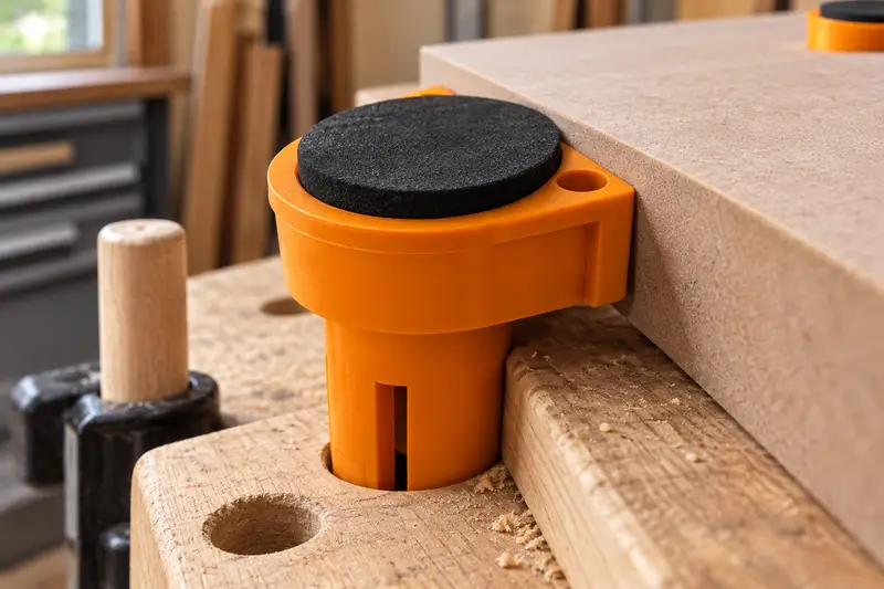 Nylon Bench Dogs — Small-Shop Rearrangement
