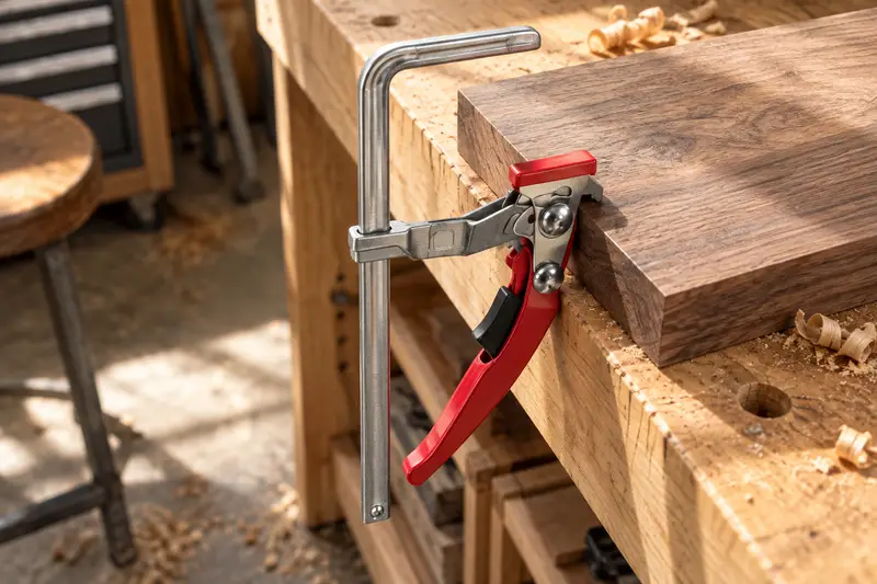 Ratcheting Table Clamp — Shared Workshop Corner