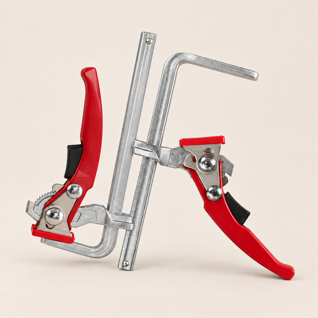 Ratcheting Guide Rail Clamp