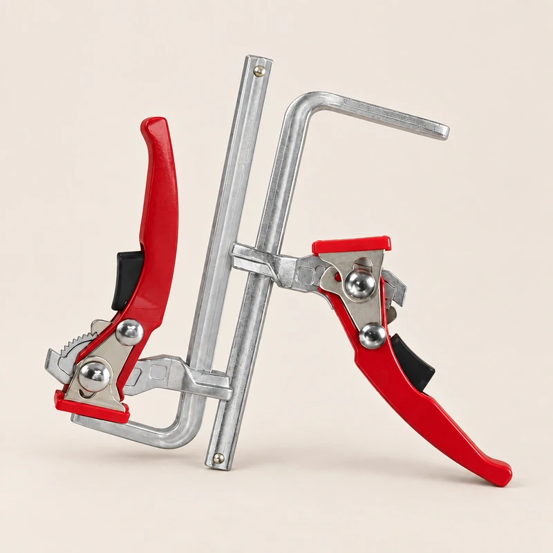 Ratcheting Guide Rail Clamp