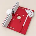 Red Plate Set