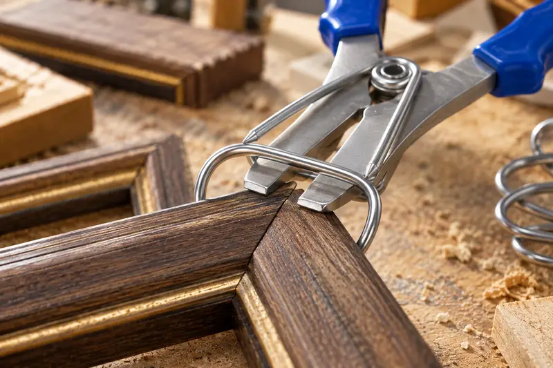 Miter Spring Clamp Kit — Picture Frames, Crowded Bench