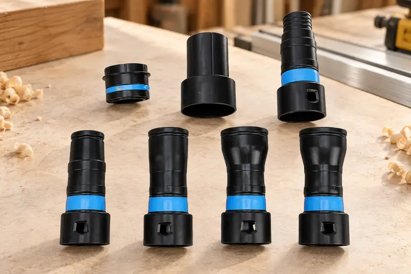 7-Piece Vacuum Hose Adapter Set details