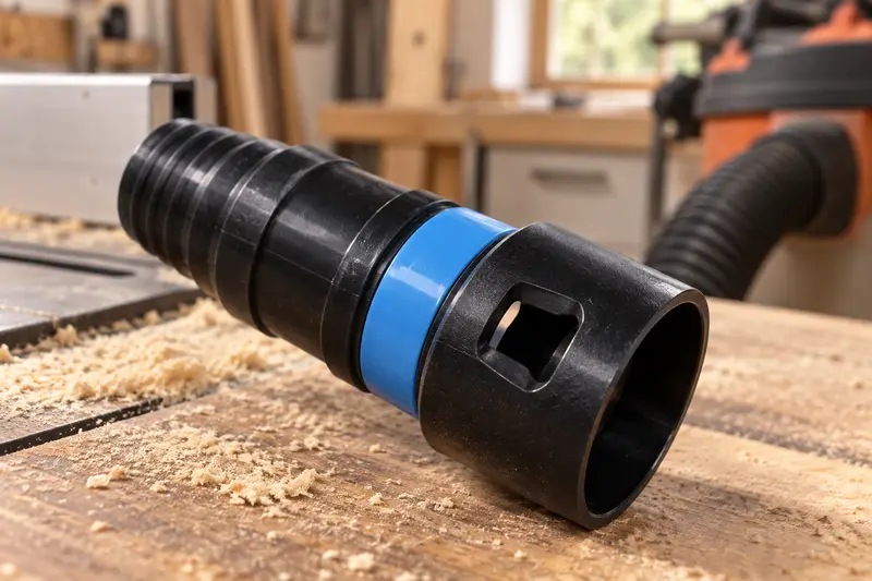 7-Piece Vacuum Hose Adapter Set — Before Dusty Work