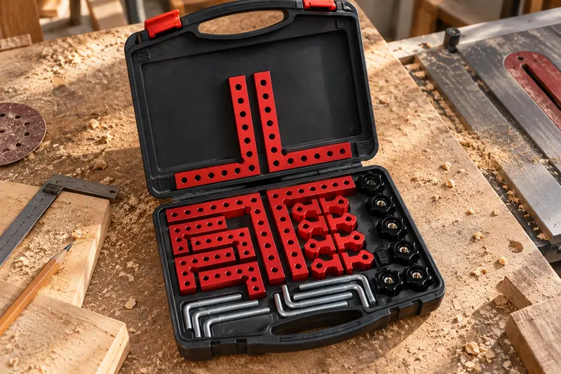Positioning Square Kit with Case — Dusty Shop Cleanup