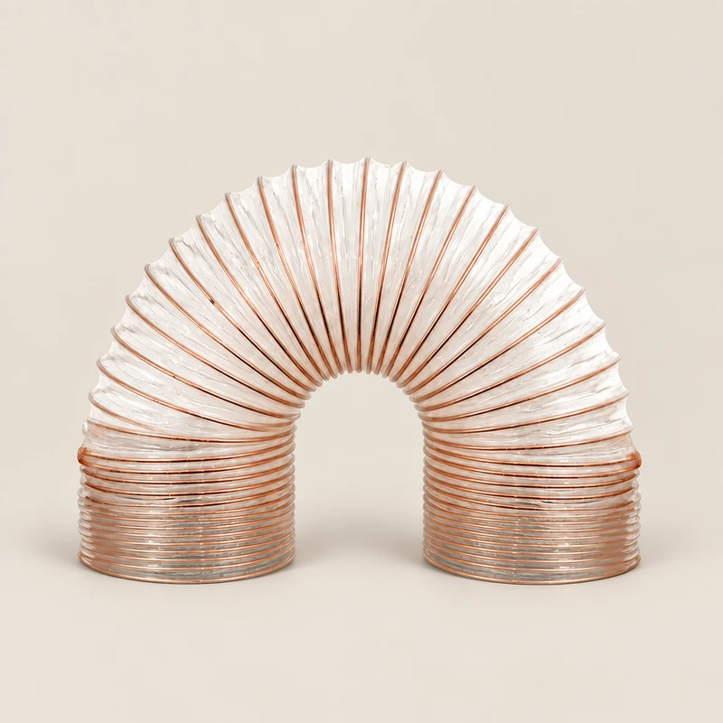 Clear Dust Collection Hose