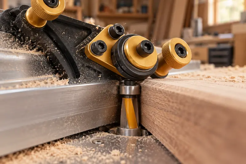 Roller Featherboard — Dusty Shop Routing