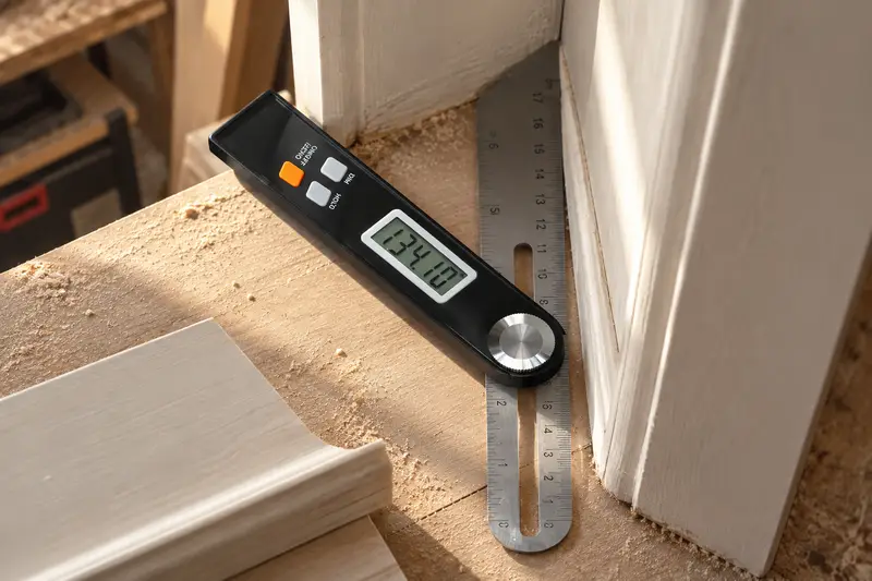 Digital Sliding T-Bevel — Alcove Trim Matching
