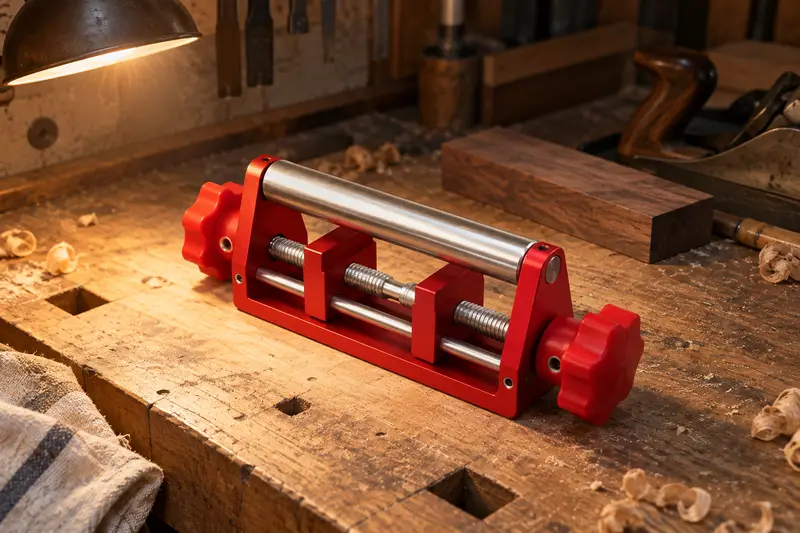 Adjustable Chisel Honing Guide — Dim Workshop Setup