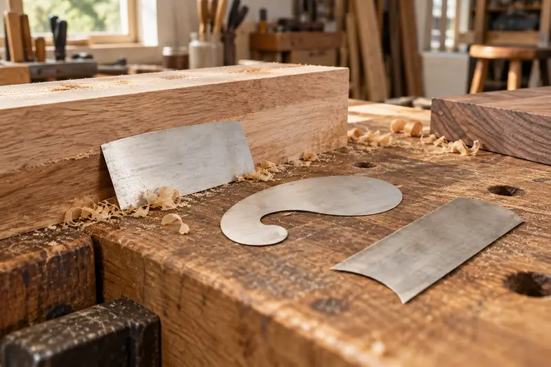 Card Scraper Set — Confined Work Area