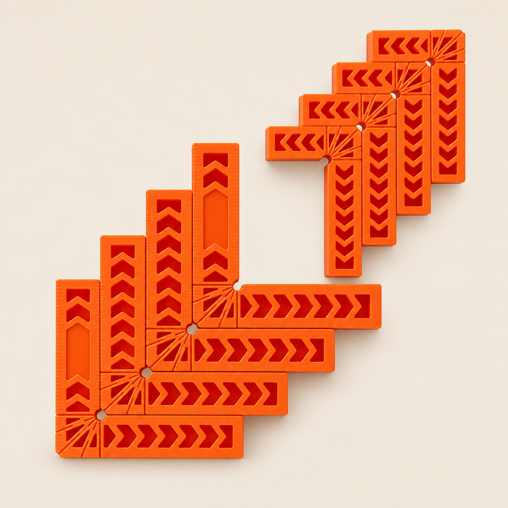 8-Piece Positioning Square Set
