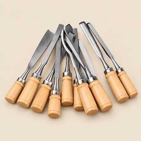 12-Piece Wood Carving Chisel Set