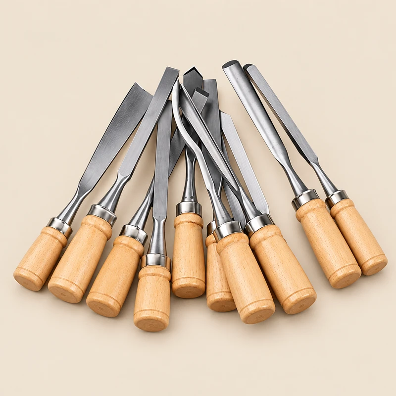 12-Piece Wood Carving Chisel Set