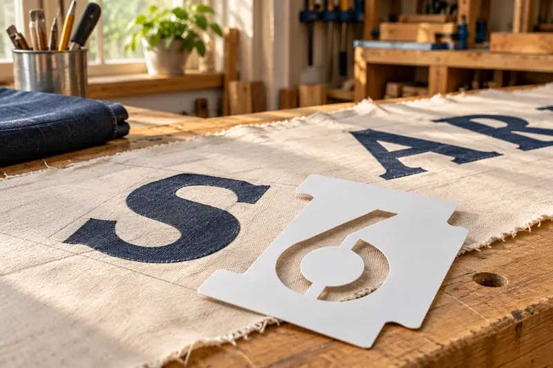 Alphabet Number Stencils 4 Inch 26 Pack — Fabric Art Projects