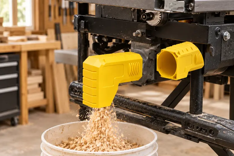 Dust Collection Elbow Adapter details