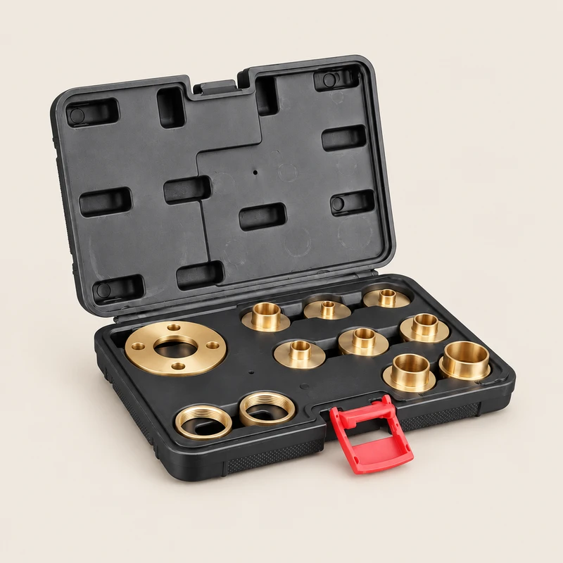 11-Piece Router Guide Bushing Set
