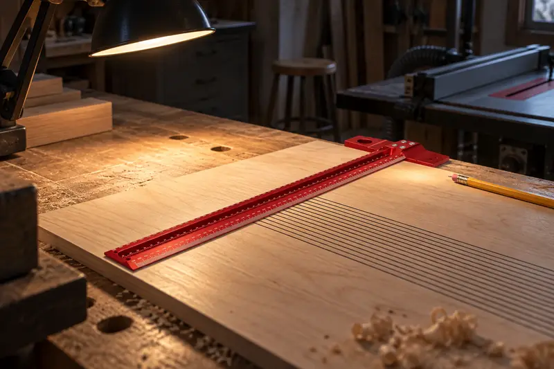Marking T-Ruler — Dim Work Area