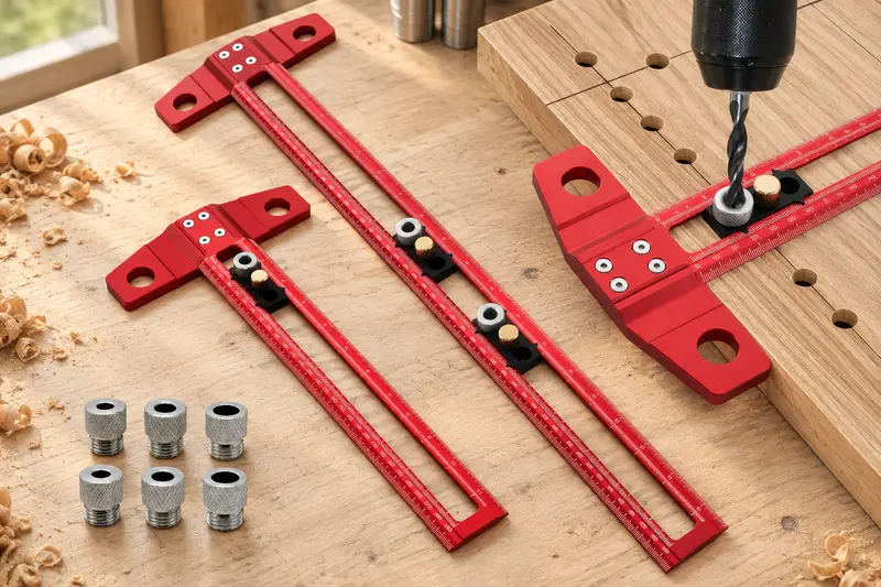 T-Ruler with Drill Guides details