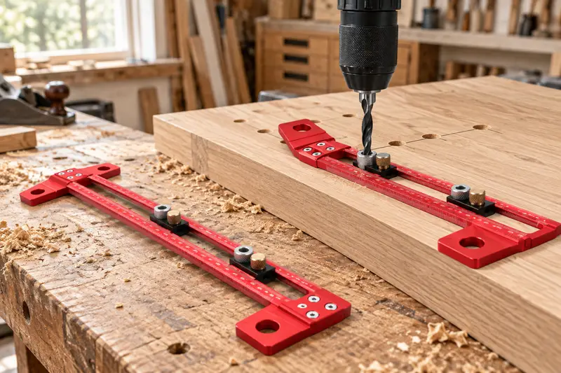 T-Ruler with Drill Guides — Drill After Dusty Prep