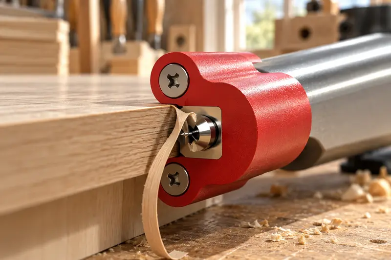 Edge Banding Trimmer — Shelf On The Bench
