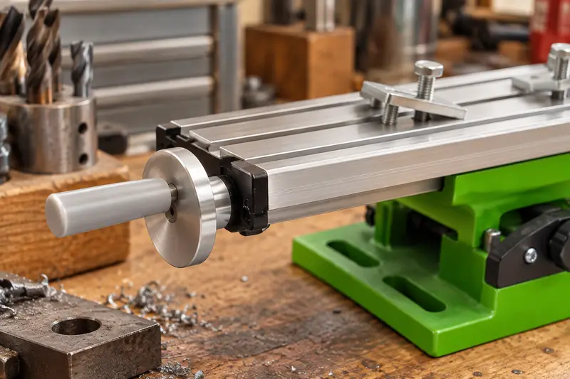 Cross-Slide Milling Table — Crowded Milling Bench