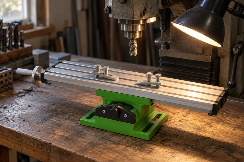 Cross-Slide Milling Table — Dim Work Area