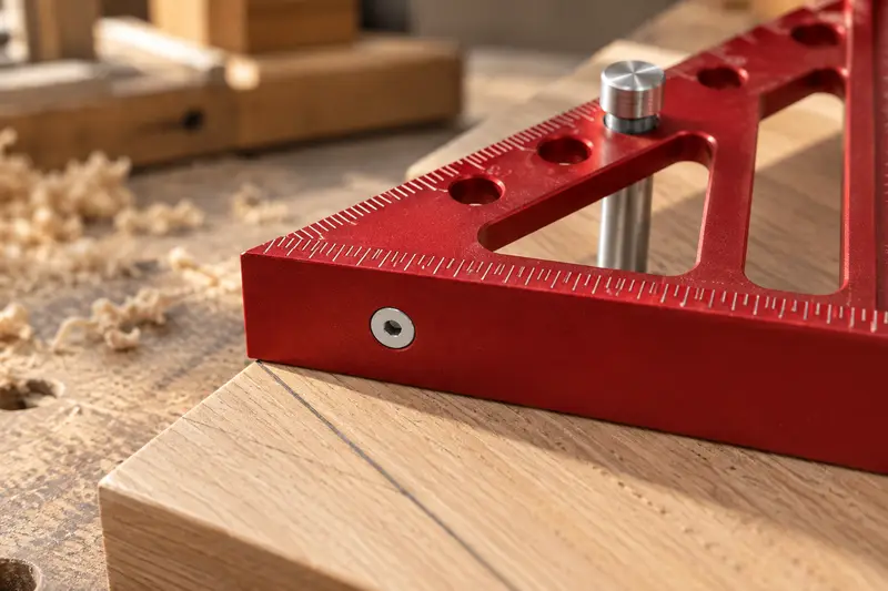 Metric Rafter Square — Dusty Bench Layout