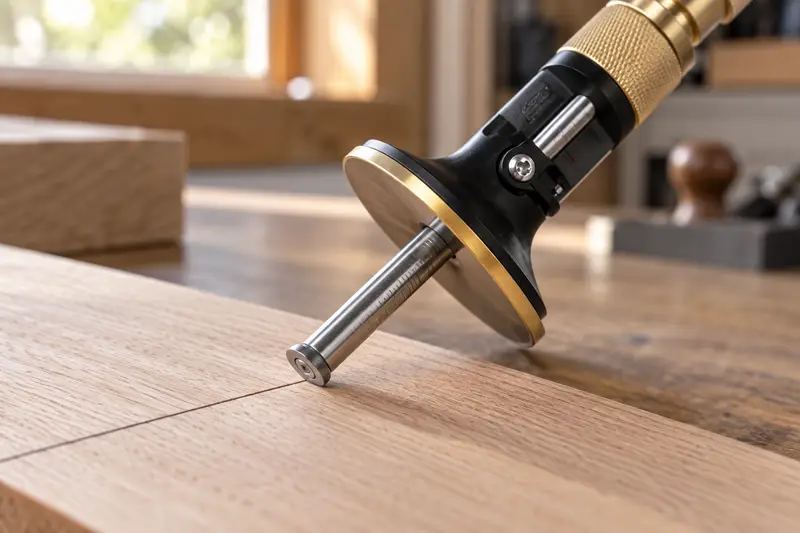 Wheel Marking Gauge Set — Layout After Sanding