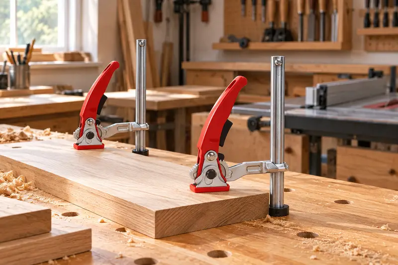 Ratcheting Hold-Down Clamp — Short Workshop Sessions