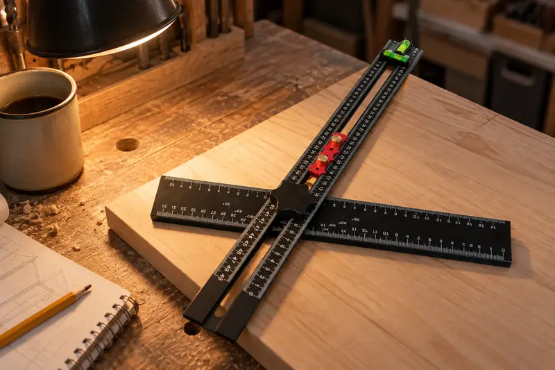 Adjustable T-Square Ruler — Evening Project Planning