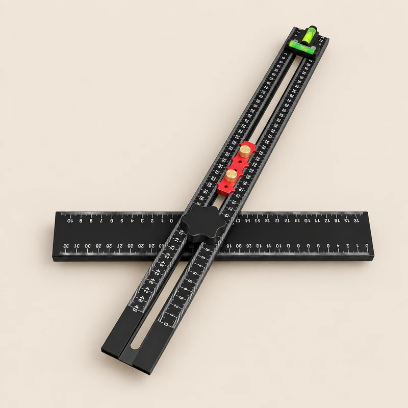 Sliding T-Square Layout Ruler